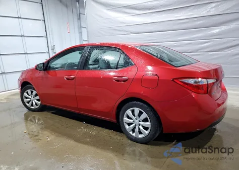 2014 Toyota Corolla L из США, поврежденный, VIN 2T1BURHE4EC207151